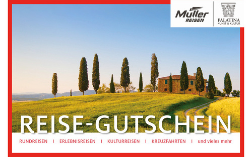 Der Müller-Reisegutschein im Wert von 500€