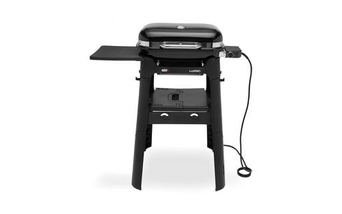 Weber Lumin Compact mit Stand, Black Elektrogrill